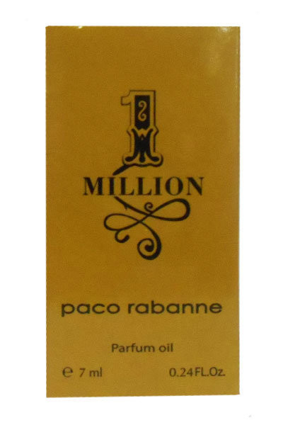 Масляные духи с феромонами Paco Rabanne One Million 7 ml