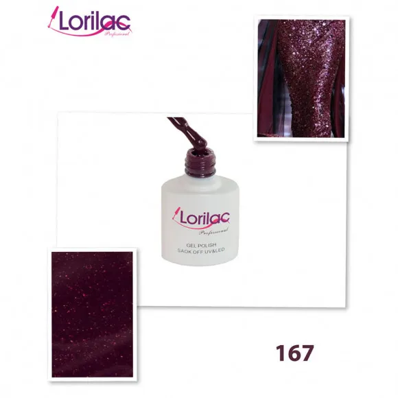 Гель-лак Lorilac -167 10 ml