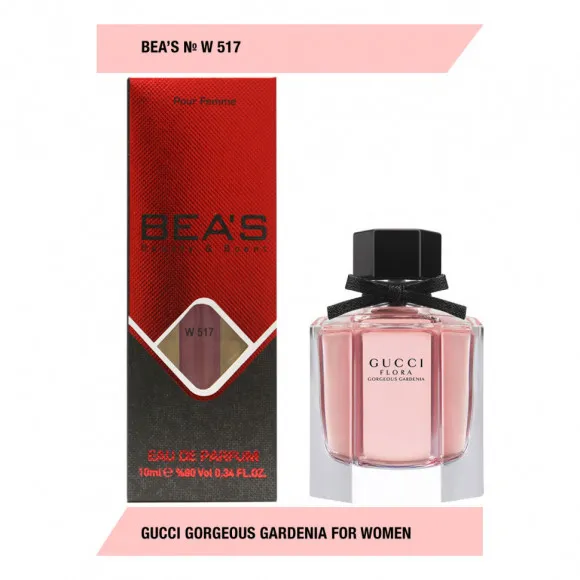 Компактный парфюм Beas Gucci Gorgeous Gardenia for women 10 ml арт. W 517 Компактный парфюм Beas Gucci Gorgeous Gardenia for women 10 ml арт. W 517