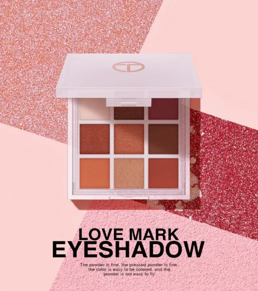 Тени для век 9 цветов O.TWO.O арт. YJ001 №03 10 g. Тени для век 9 цветов O.TWO.O арт. YJ001 №03 10 g.