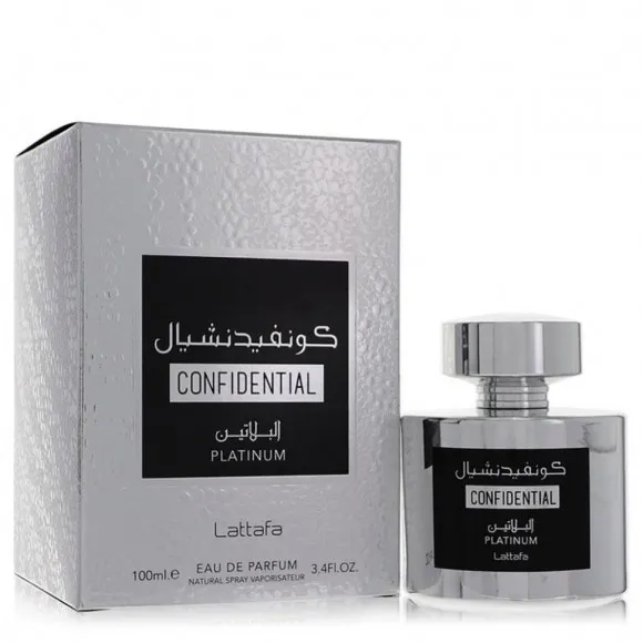 Lattafa Confidential Platinum edp for man 100 ml