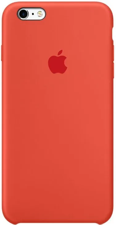 Силиконовый чехол для Айфон 6/6s -Оранжевый (Orange)