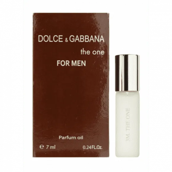 Масляные духи с феромонами Дольче Габбана The One for men 7 ml