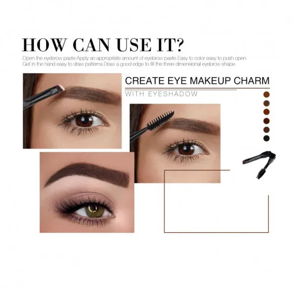 Помада для бровей O.TWO.O Eye Brow 6g (арт. 9990) Помада для бровей O.TWO.O Eye Brow 6g (арт. 9990)