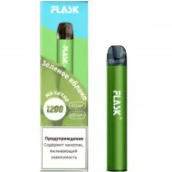 Эл. сиг.  Flask - Зеленое Яблоко 2%, 1200 Тяг