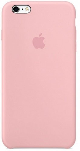 Силиконовый чехол для Айфон 6/6s -Светло-розовый (Light pink)