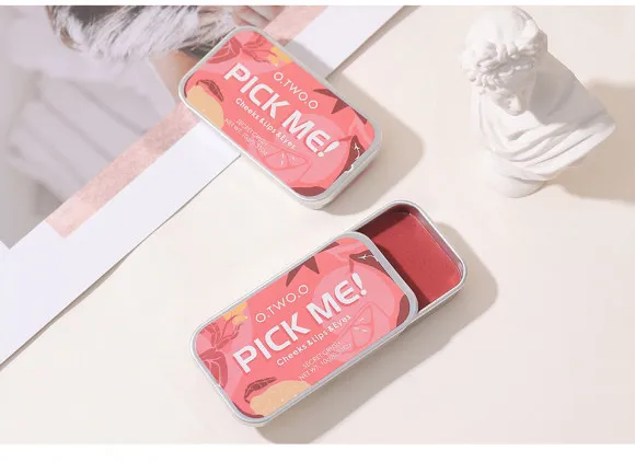 Матовый крем 3 в 1 (румяна, тени для век, помада для губ) O.TWO.O Pick Me 10г #9139 (№02 Коралловый) Матовый крем 3 в 1 (румяна, тени для век, помада для губ) O.TWO.O Pick Me 10г #9139 (№02 Коралловый)