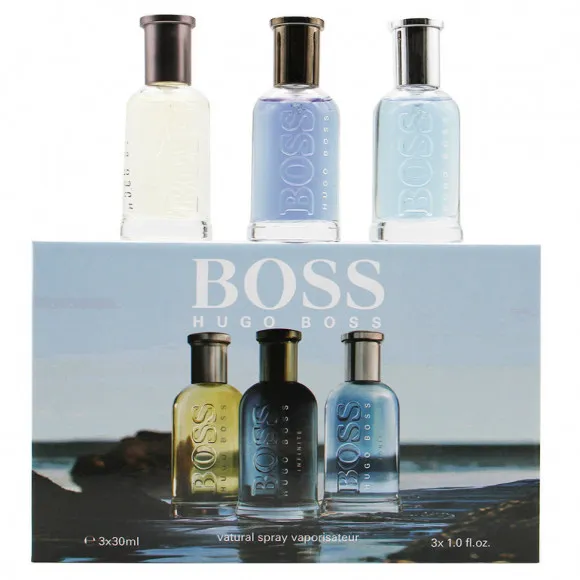 Парфюмерный мужской подарочный набор Hugo Boss 3 x 30 ml
