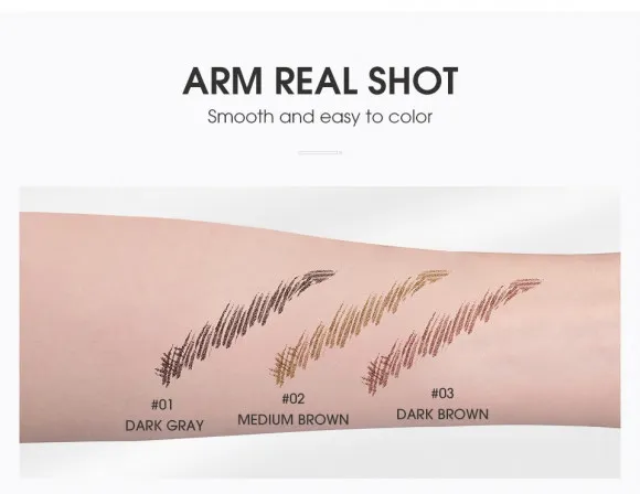 Карандаш для бровей O.TWO.O арт. 1013 #03 (Dark Brown) 20 ml