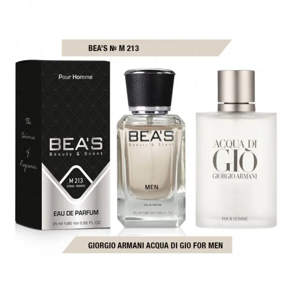 Парфюм Beas Джорджо Армани Acqua Di Gio Men 25 ml арт. M 213