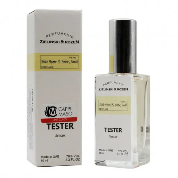 Тестер Z & R Black Pepper & Amber, Neroli unisex 60 ml ОАЭ