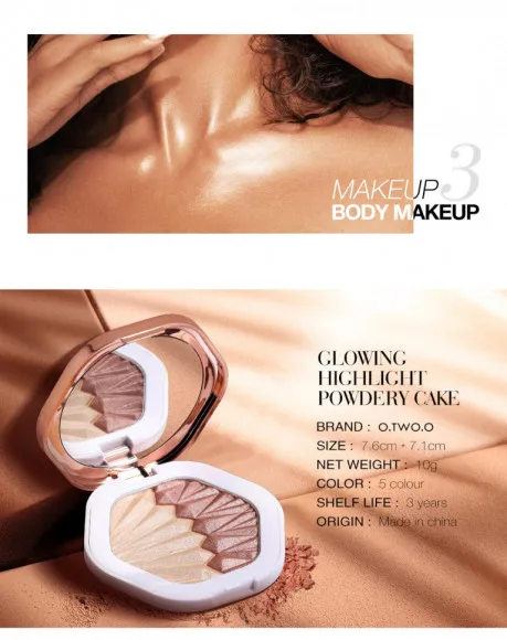 Хайлайтер O.TWO.O Highlight Powdery Cake 10g (арт. 1001) Хайлайтер O.TWO.O Highlight Powdery Cake 10g (арт. 1001)