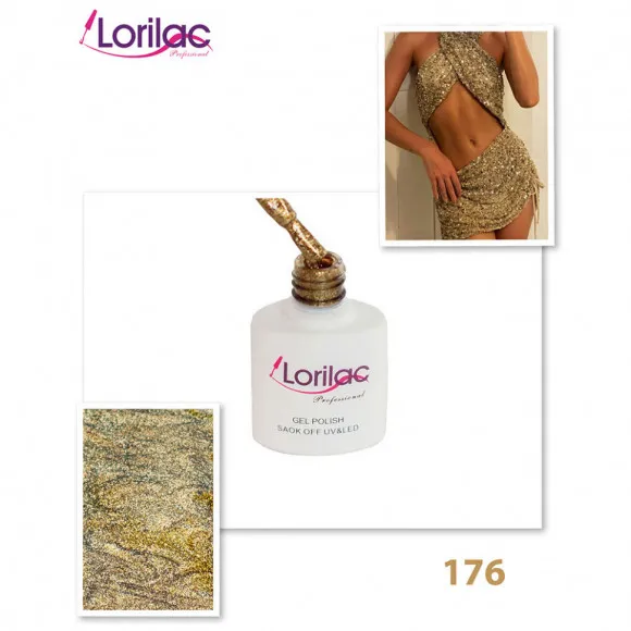 Гель-лак Lorilac -176 10 ml
