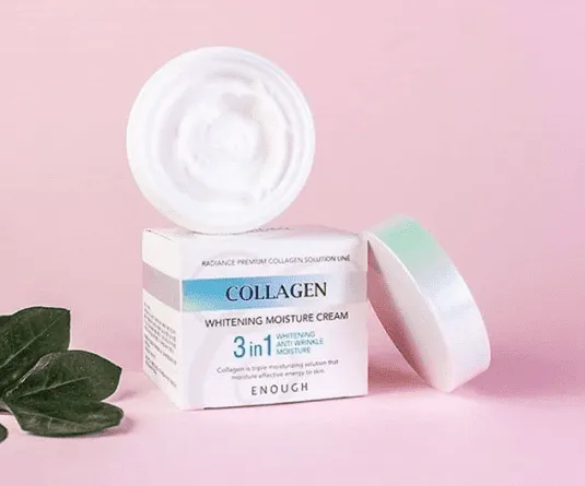Увлажняющий крем для лица с коллагеном COLLAGEN WHITENING MOISTURE CREAM 3 IN 1 50 ml Увлажняющий крем для лица с коллагеном COLLAGEN WHITENING MOISTURE CREAM 3 IN 1 50 ml