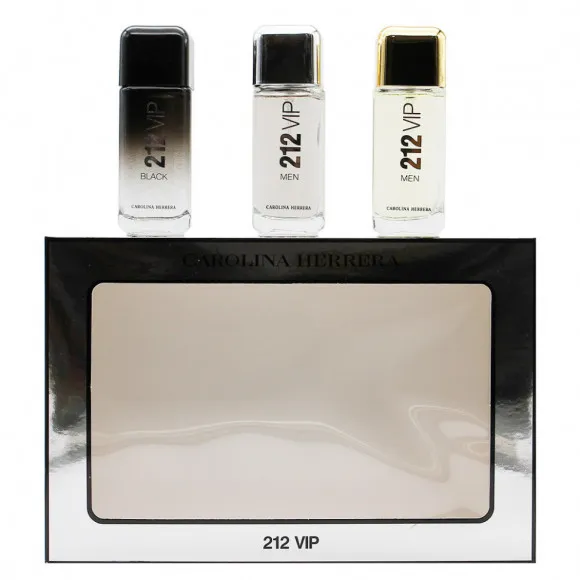 Парфюмерный мужской подарочный набор CH 212 men 3 x 30 ml