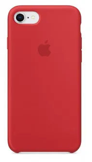 Силиконовый чехол для Айфон 7/8 -Красный (PRODUCT)RED
