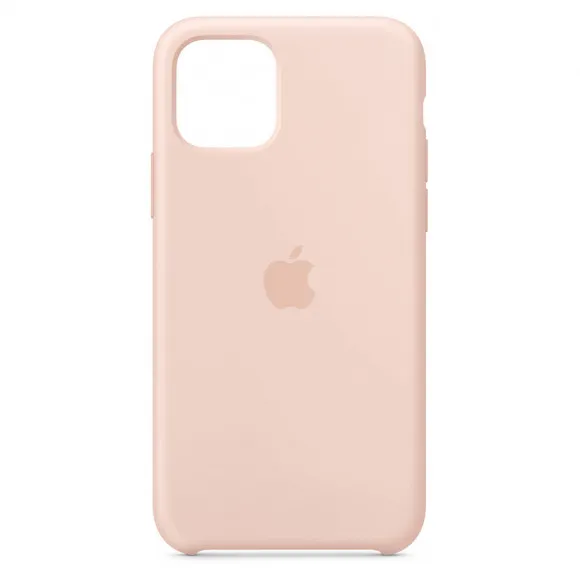 Силиконовый чехол для Айфон 12 pro Max (Розовый песок)