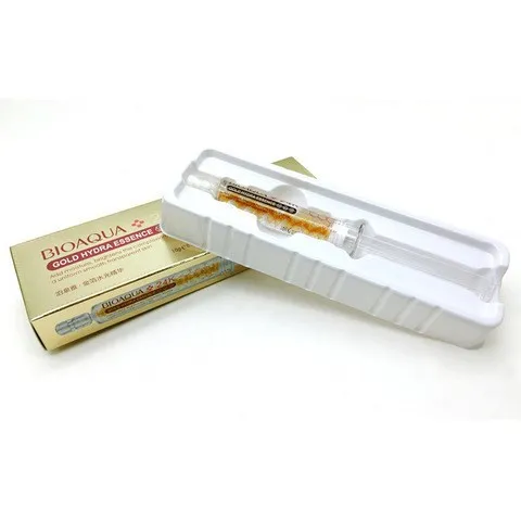 Сыворотка для лица с гиалуроновой кислотой BioAqua Gold Hydra Essence 10 ml (арт. 5323) Сыворотка для лица с гиалуроновой кислотой BioAqua Gold Hydra Essence 10 ml (арт. 5323)