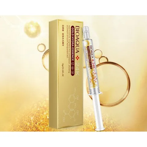 Сыворотка для лица с гиалуроновой кислотой BioAqua Gold Hydra Essence 10 ml (арт. 5323) Сыворотка для лица с гиалуроновой кислотой BioAqua Gold Hydra Essence 10 ml (арт. 5323)