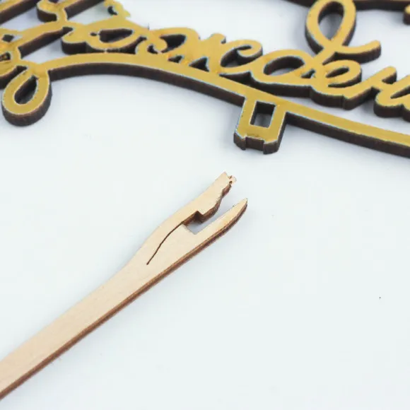 Праздничный топпер С днем рождения