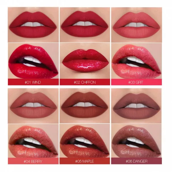Блеск для губ 2 в 1 матовый O.TWO.O Lip Color 3.5 ml (арт. 6034) Блеск для губ 2 в 1 матовый O.TWO.O Lip Color 3.5 ml (арт. 6034)
