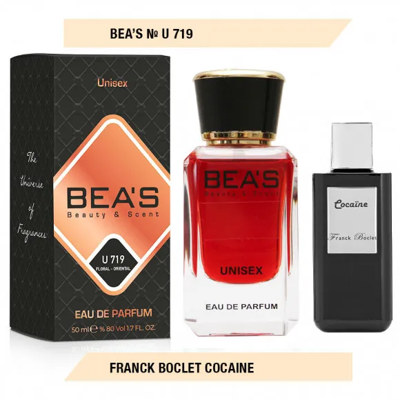 Парфюм Beas Franck Boclet Cocaine 50 ml unisex арт. U 719