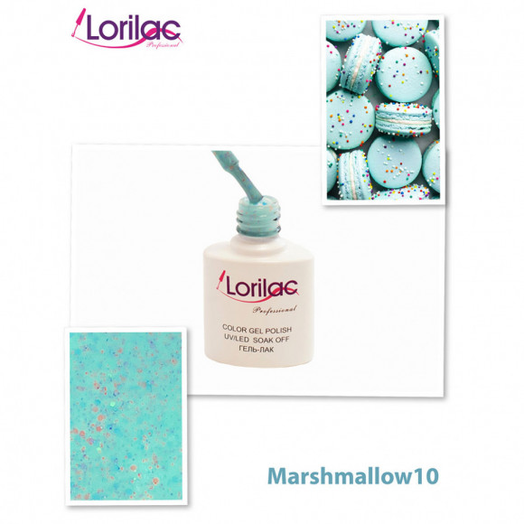 Гель лак Lorilac серия Marshmallow 10 ml #10