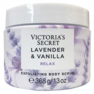Отшелушивающий скраб для тела Victoria's Secret Lavender & vanilla relax 368 g.