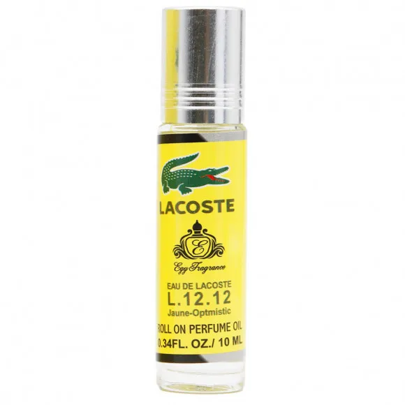 Духи с феромонами Lacoste L.12.12 Yellow Jaune-Optimistic 10 ml Духи с феромонами Lacoste L.12.12 Yellow Jaune-Optimistic 10 ml