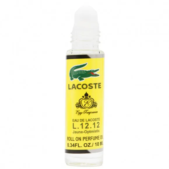 Духи с феромонами Lacoste L.12.12 Yellow Jaune-Optimistic 10 ml Духи с феромонами Lacoste L.12.12 Yellow Jaune-Optimistic 10 ml